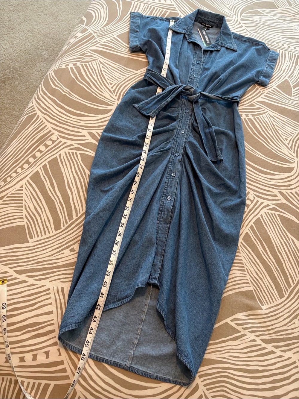 STEVE MADDEN Tori chambray blue dress NWT - Picture 9 of 12